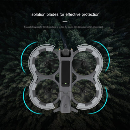 Anillo anticolisión protector de hélice LED para dron STARTRC para DJI Avata 2 (transparente) — imagen 6