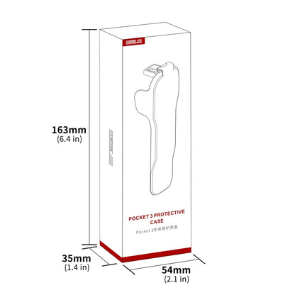 Estuche protector para caja de almacenamiento STARTRC con cordón para DJI Osmo Pocket 3 (negro) — imagen 7