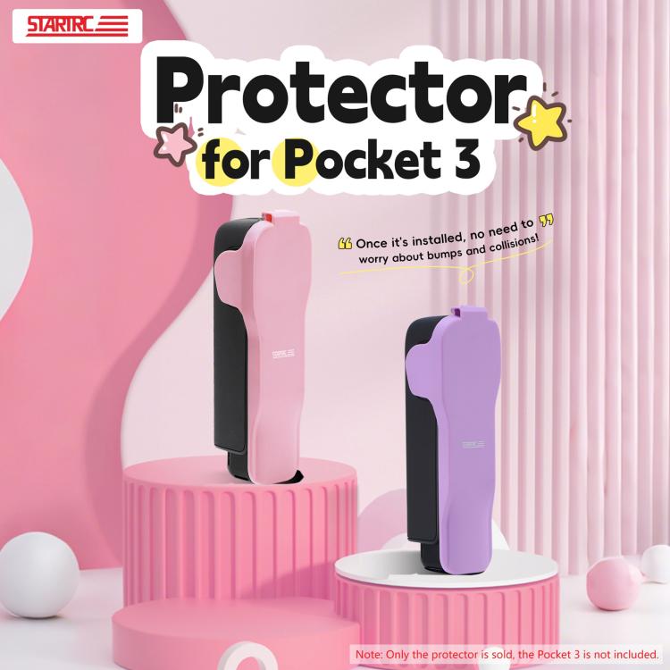 Estuche protector para caja de almacenamiento STARTRC con cordón para DJI Osmo Pocket 3 (morado) — imagen 4