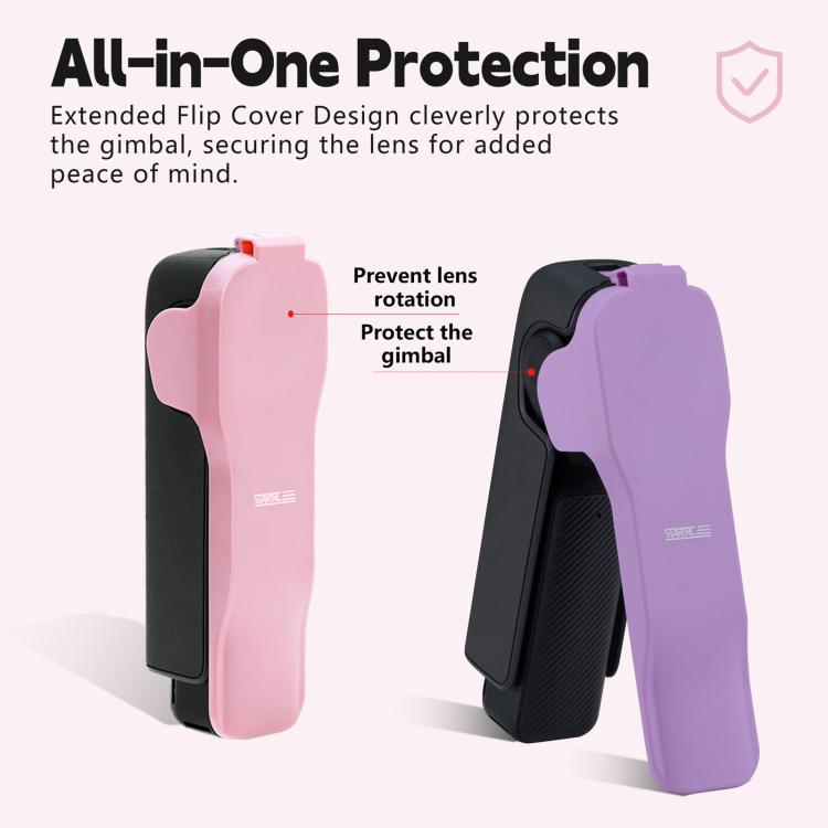 Estuche protector para caja de almacenamiento STARTRC con cordón para DJI Osmo Pocket 3 (rosa) — imagen 5
