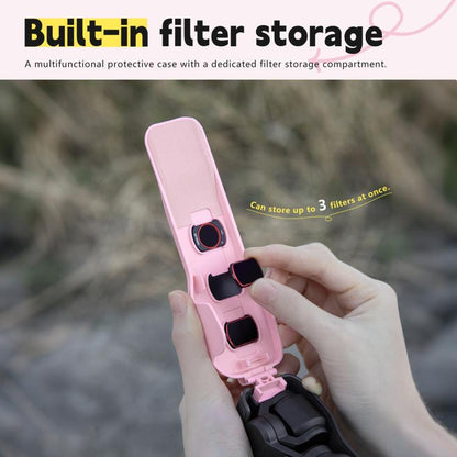 Estuche protector para caja de almacenamiento STARTRC con cordón para DJI Osmo Pocket 3 (morado) — imagen 7