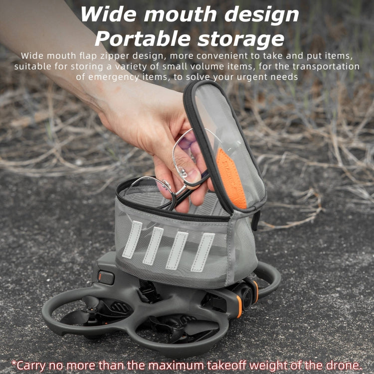 Mochila pequeña para colgar en la espalda STARTRC para DJI Avata (gris) — imagen 6