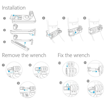 Soporte PGYTECH P-18C-019 fijo con correa para DJI Osmo Pocket — imagen 5