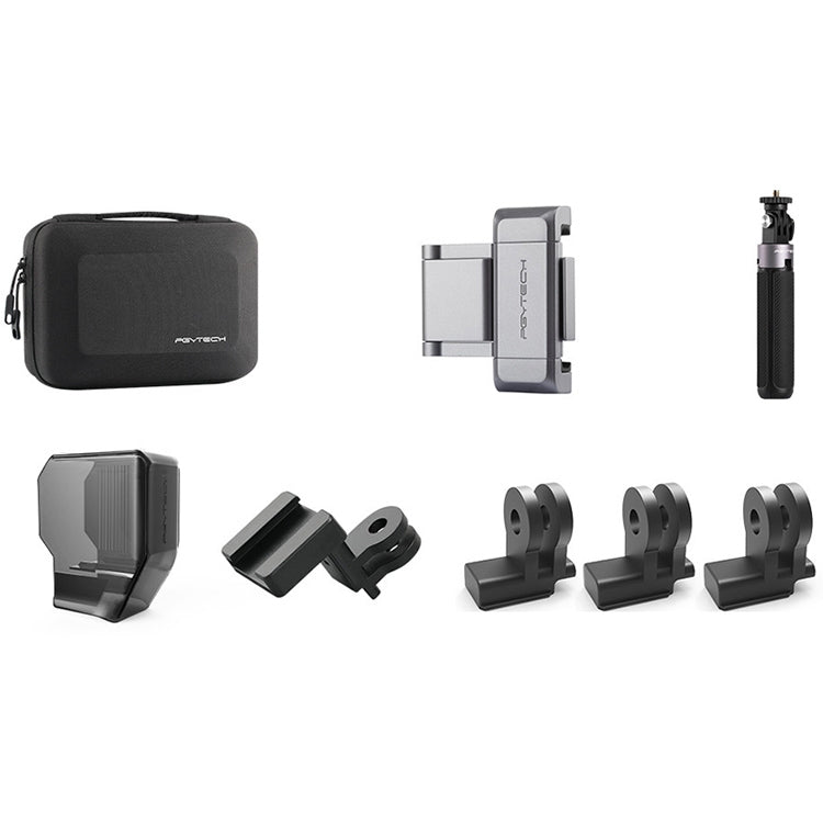 Bolsa de almacenamiento de poste PGYTECH P-18C-042 de extensión Accesorios de expansión Kit de Vlog para DJI Osmo Pocket