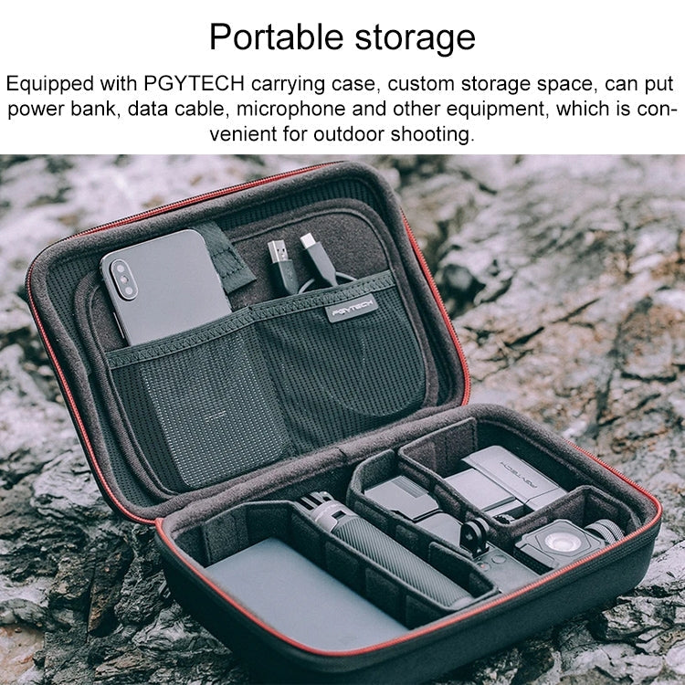 Bolsa de almacenamiento de poste PGYTECH P-18C-042 de extensión Accesorios de expansión Kit de Vlog para DJI Osmo Pocket — i…