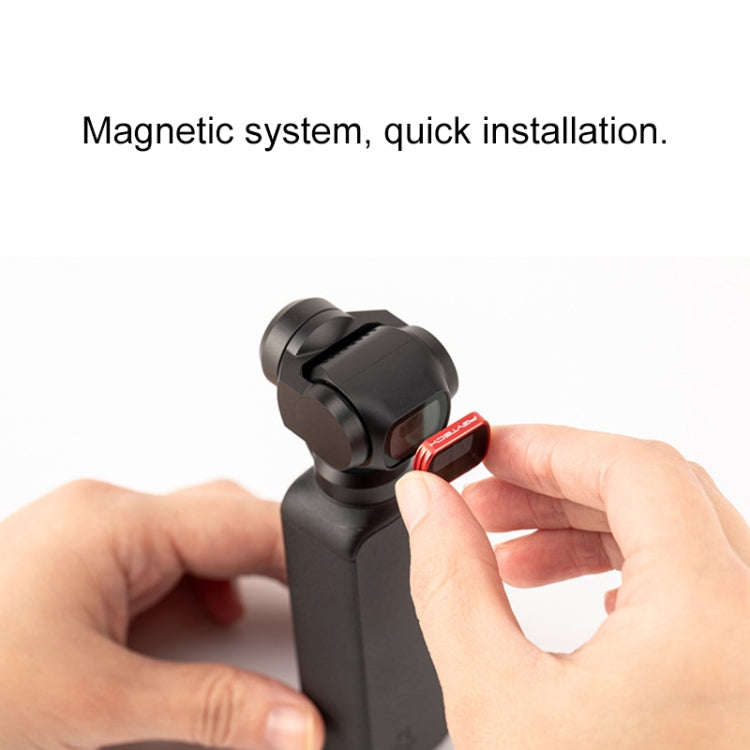 Filtro de lente de color PGYTECH P-18C-010 MRC-UV de buceo profesional para DJI Osmo Pocket — imagen 3
