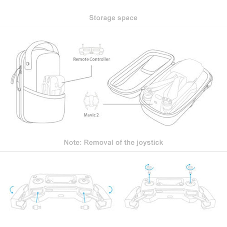 Bolsa de almacenamiento PGYTECH P-HA-032 Mini portátil para DJI Mavic 2 — imagen 7