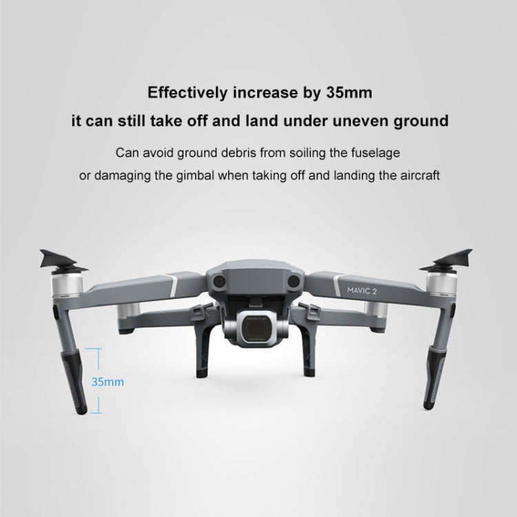 Soporte PGYTECH P-HA-037 alto de aterrizaje con absorción de impactos para DJI Mavic 2 — imagen 5