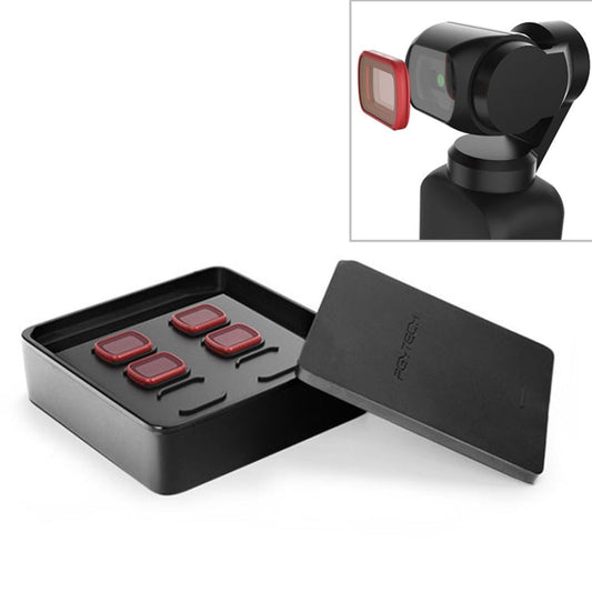 Lente 4 PCS PGYTECH P-18C-013 ND Dimming Suit Profession Diving Color Filtro para DJI Osmo Pocket