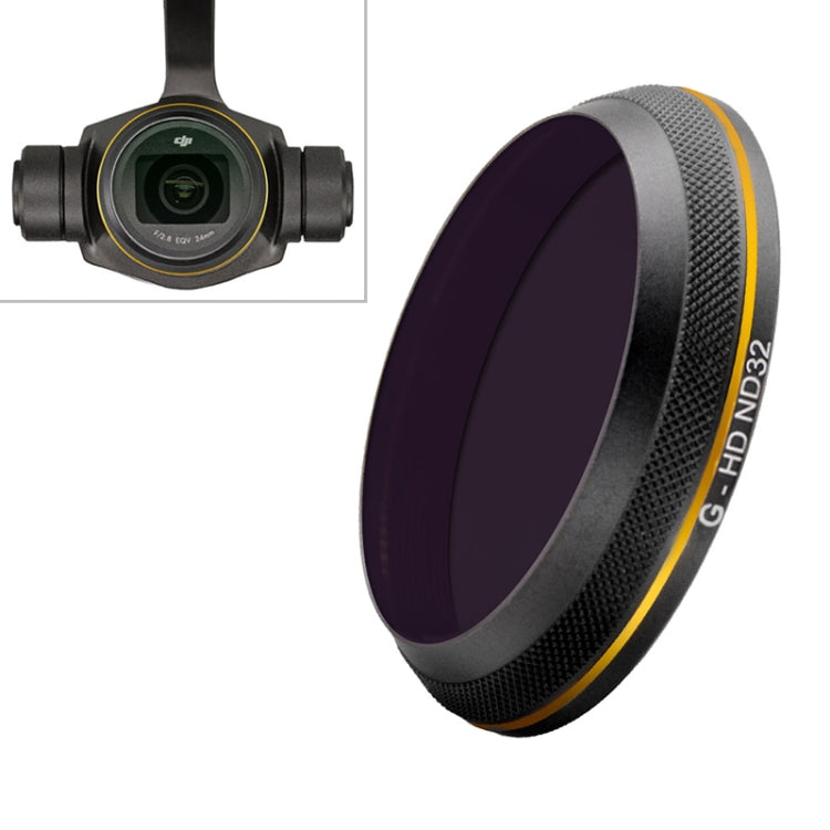 Filtro de lente de borde dorado PGYTECH X4S-HD ND32