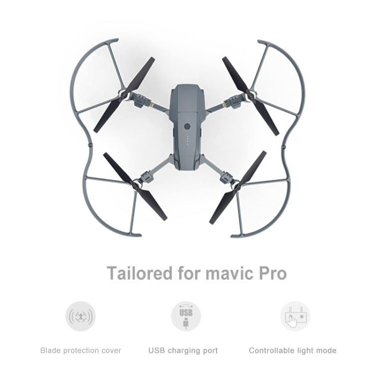 Cubierta de protección de paleta PGYTECH P-MA-124 de linterna LED dedicada para DJI Mavic Pro — imagen 5