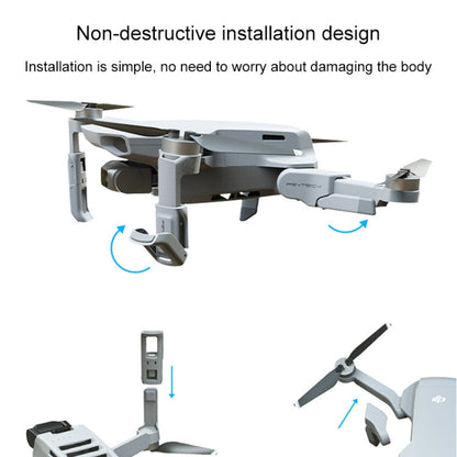PGYTECH P-12A-012 Rack de extensiones de tren de aterrizaje aumentado portátil para DJI Mavic Mini — imagen 4