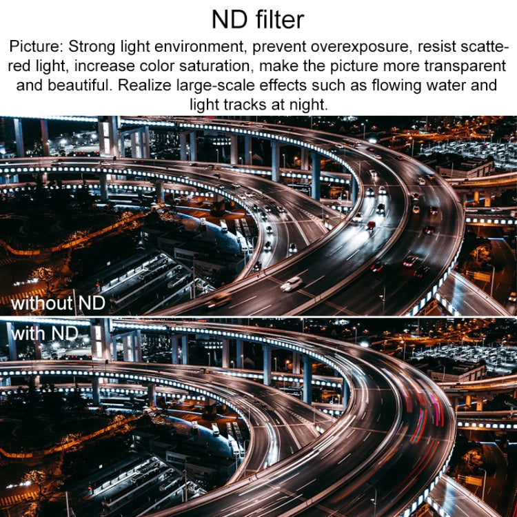Filtro de lente de engranajes PGYTECH P-16A-040 VND-2-5 para accesorios de dron para DJI Mavic Air 2 — imagen 6