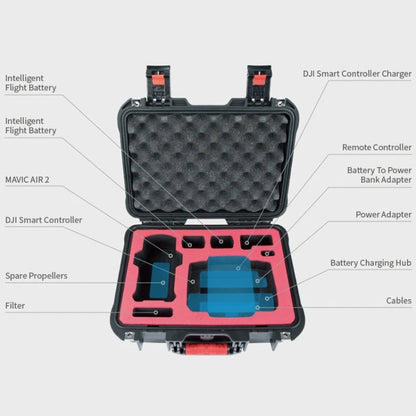 Bolsa de almacenamiento PGYTECH P-16A-037 Caja de seguridad portátil impermeable y a prueba de humedad para DJI Mavic Air 2…