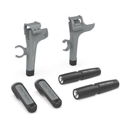 PGYTECH P-16A-038 Extensiones de tren de aterrizaje aumentadas portátiles Conjunto de faros LED para DJI Mavic Air 2 — image…