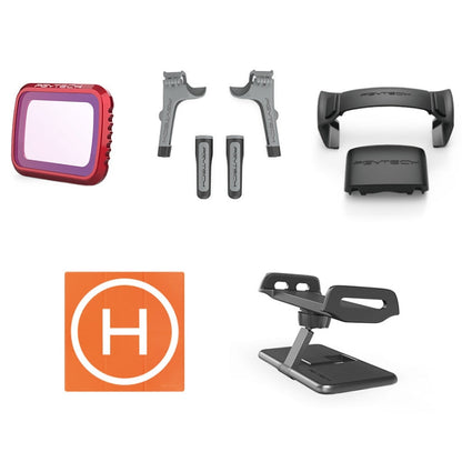 Soporte de hoja de hélice PGYTECH P-16A-042 accesorios combo tren de aterrizaje filtro delantal placa soporte Aet para DJI M…
