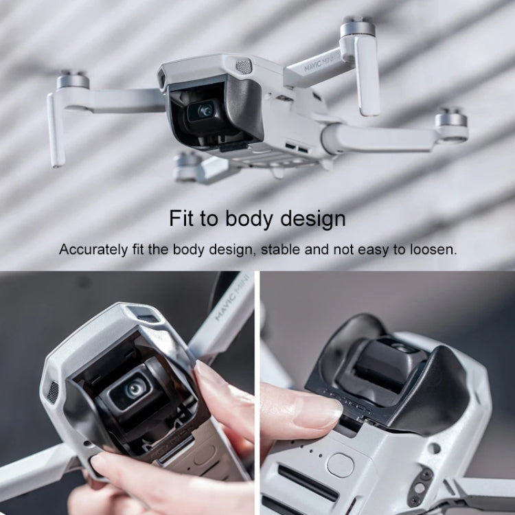 Lente de cámara PGYTECH P-12A-023 Capucha protectora Parasol Cubierta de cardán para DJI Mavic Mini — imagen 4