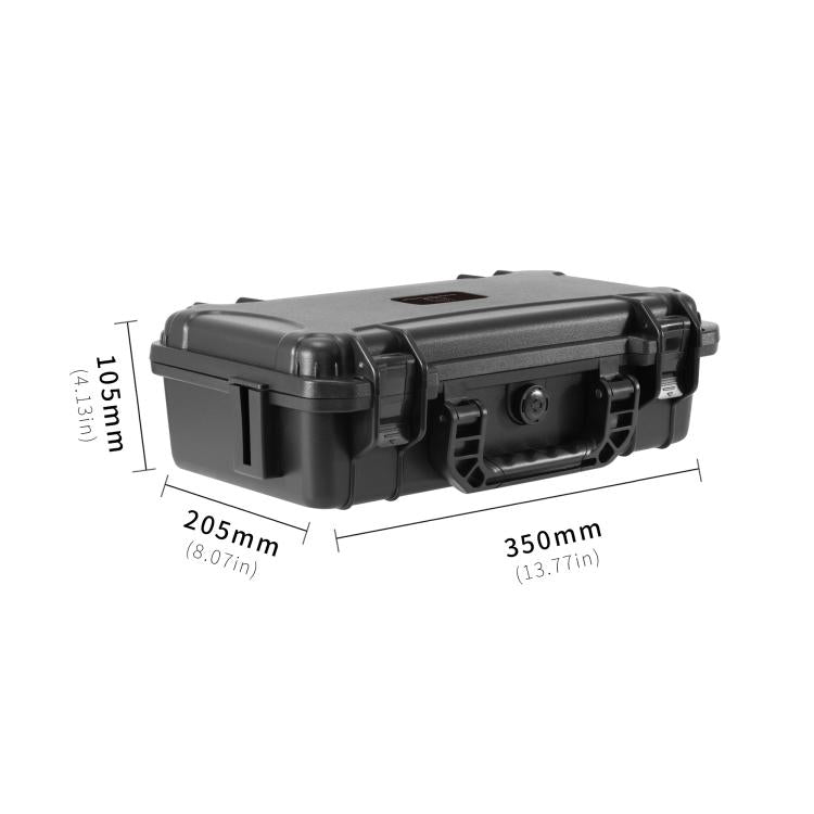 Estuche de almacenamiento tipo estuche de doble capa impermeable EVA ABS para DJI Osmo 360 (negro) — imagen 4