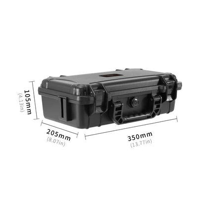 Estuche de almacenamiento tipo estuche de doble capa impermeable EVA ABS para DJI Osmo 360 (negro) — imagen 4