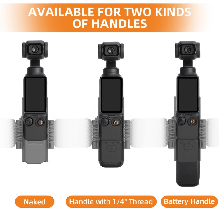 Soporte de abrazadera Sunnylife ZJ756 para teléfono dual expandido para DJI Osmo Pocket 3 (negro) — imagen 12