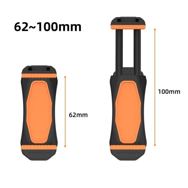 Soporte de abrazadera Sunnylife ZJ756 para teléfono dual expandido para DJI Osmo Pocket 3 (negro) — imagen 8