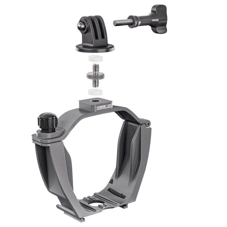 Soporte de expansión de altavoz STARTRC con luz de navegación nocturna para DJI Air 3 (gris) — imagen 2