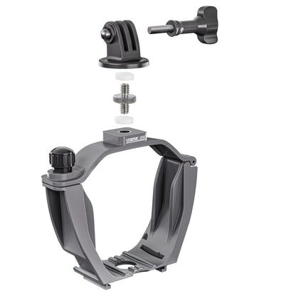 Soporte de expansión de altavoz STARTRC con luz de navegación nocturna para DJI Air 3 (gris) — imagen 2