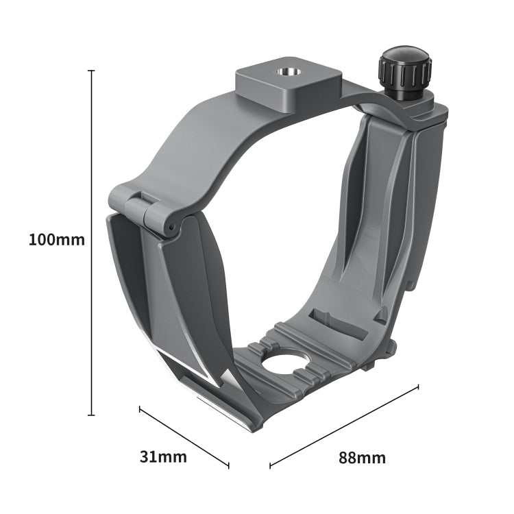 Soporte de expansión de altavoz STARTRC con luz de navegación nocturna para DJI Air 3 (gris) — imagen 3