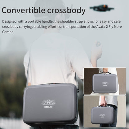 Bolso STARTRC Dron Mensajero Bolsa de almacenamiento para DJI Avata 2 (gris claro) — imagen 7