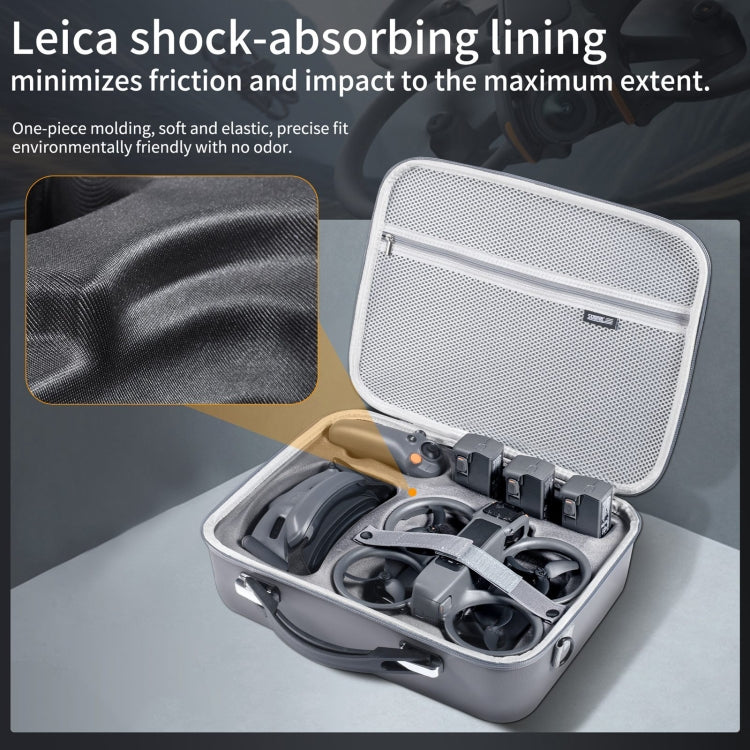 Bolso STARTRC WP2 Dron Mensajero Bolsa de almacenamiento para DJI Avata 2 (gris claro) — imagen 4