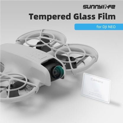Películas de vidrio 2 templado para lentes de drones para DJI Neo (transparentes) — imagen 2