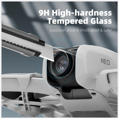 Películas de vidrio 2 templado para lentes de drones para DJI Neo (transparentes) — imagen 4