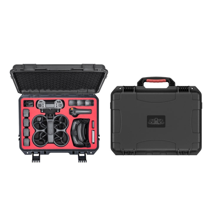 Estuche STARTRC M2 ABS Caja de almacenamiento de impermeable a prueba de golpes para DJI Avata 2 (negro) — imagen 7