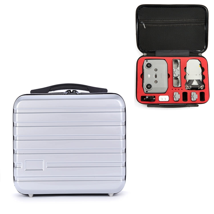 Bolsa de almacenamiento Ls-S004 portátil impermeable para drones para DJI Mavic Mini / Mini 2 (plata + forro rojo) para DJI…