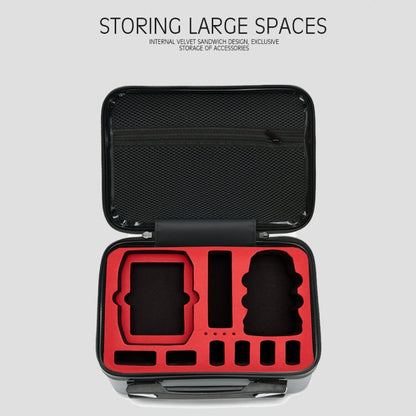 Bolsa de almacenamiento Ls-S004 portátil impermeable para drones para DJI Mavic Mini / Mini 2 (negro + forro rojo) para DJI……