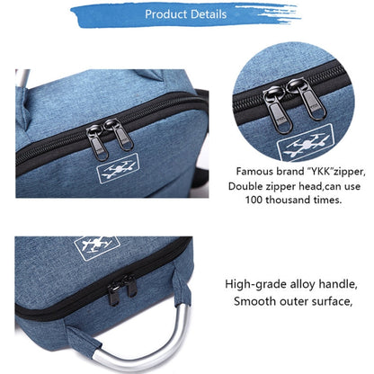 Bolsa de almacenamiento portátil impermeable para drones para DJI Mavic Mini / Mini 2 (azul) para DJI DJI Mavic Mini, DJI Mi…