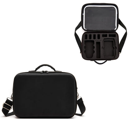 Estuche multifunción de bolsa de almacenamiento de hombro de PU con deflector para DJI Mavic Mini / Mini 2 (revestimiento ne…