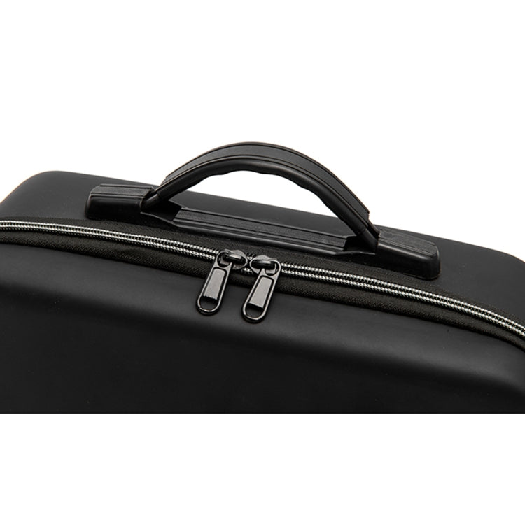 Estuche multifunción de bolsa de almacenamiento de hombro de PU con deflector para DJI Mavic Mini / Mini 2 (revestimiento ne…