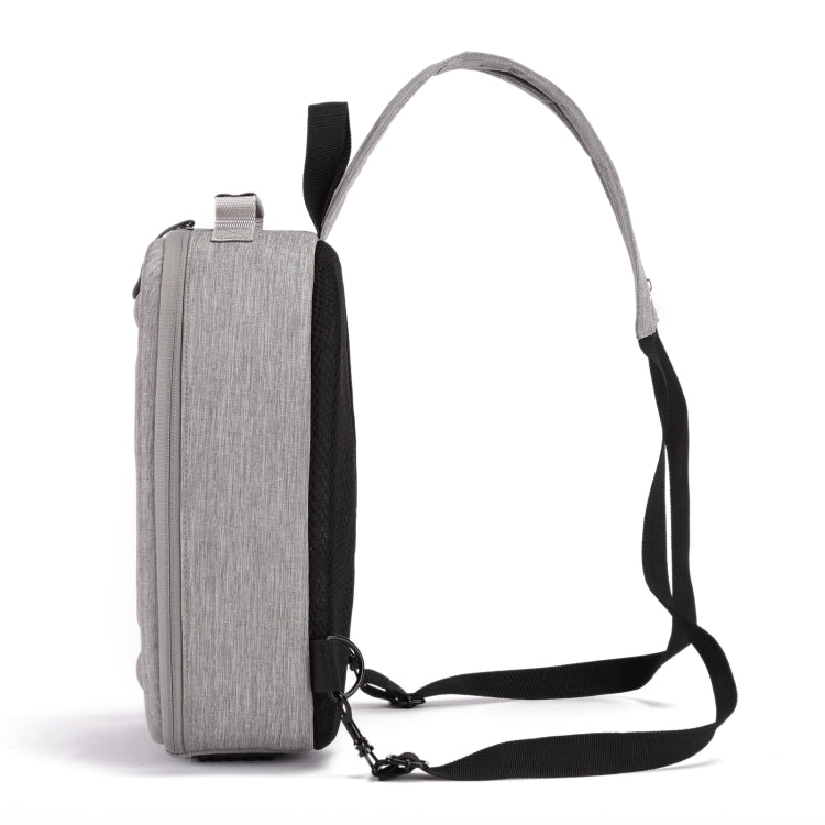Bolsa de almacenamiento en el pecho con una sola mochila impermeable para drones para DJI Mavic Mini / Mini 2 (gris) para DJ…