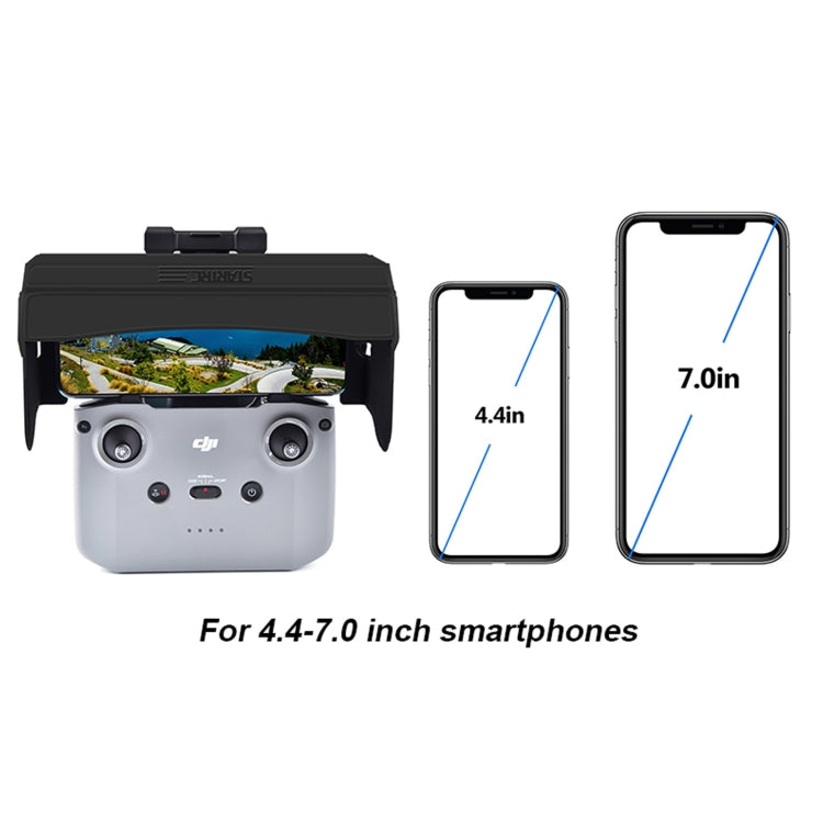 Placa StarTRC 1108859 Control remoto plegable dedicado antirreflectante de sombrilla magnética para DJI Mini 2 (Negro) — ima…