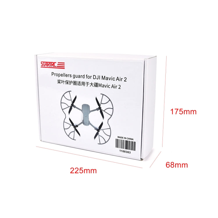 Hélice STARTRC 1108363 Dron Protector anillo anticolisión para DJI Mavic Air 2 (gris) — imagen 6