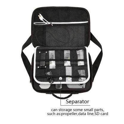 Cubierta de transporte de viaje Caja de la caja de la de un solo hombro portátil con separador de deflector para DJI Air 2S……