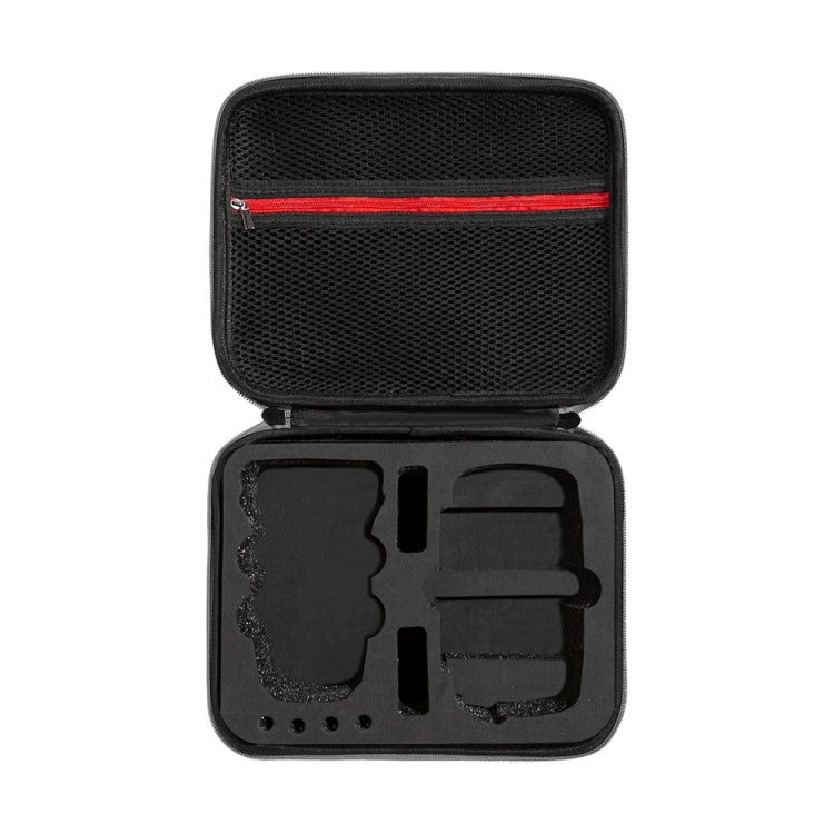 Bolsa de almacenamiento de estuche a prueba de golpes, tamaño: 24 x 19 x 9cm para DJI Mini SE (gris + forro negro) — imagen 3