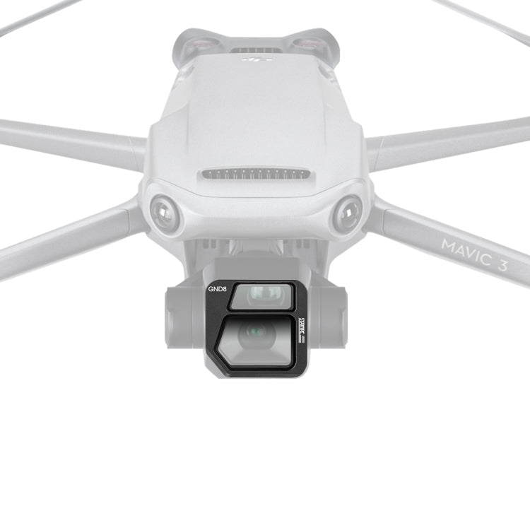 Filtro de lentes StarTRC 1110397 GND 8 para DJI Mavic 3 (Negro) — imagen 5