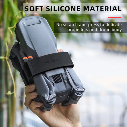 Soporte de almacenamiento Sunnylife M3-SJ359 Silicone Paddle Propulsor de haz para DJI Mavic 3 (rojo) — imagen 5