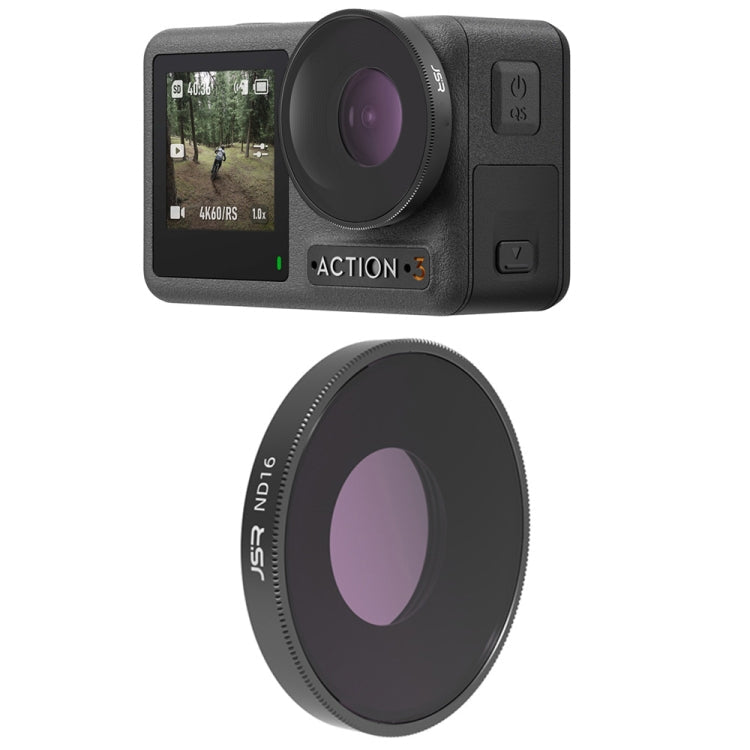 Filtro de lente JSR LS ND16 para DJI Osmo Action 3