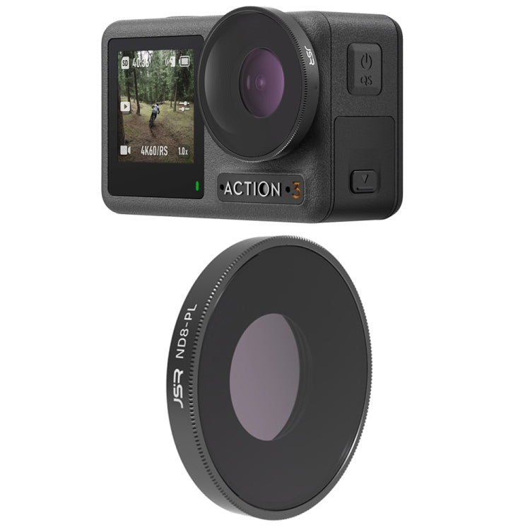 Filtro de lente JSR LS ND8PL para DJI Osmo Action 3