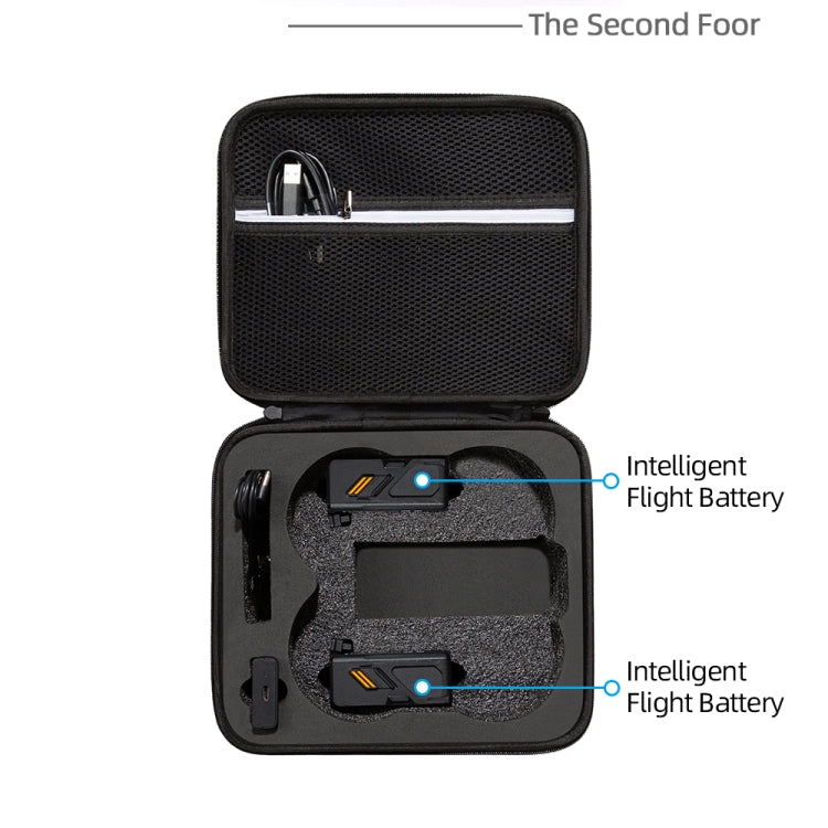 Estuche Dron Body Square rígido a prueba de golpes que lleva la bolsa de almacenamiento, tamaño: 28 x 23 x 10 cm para DJI Av…