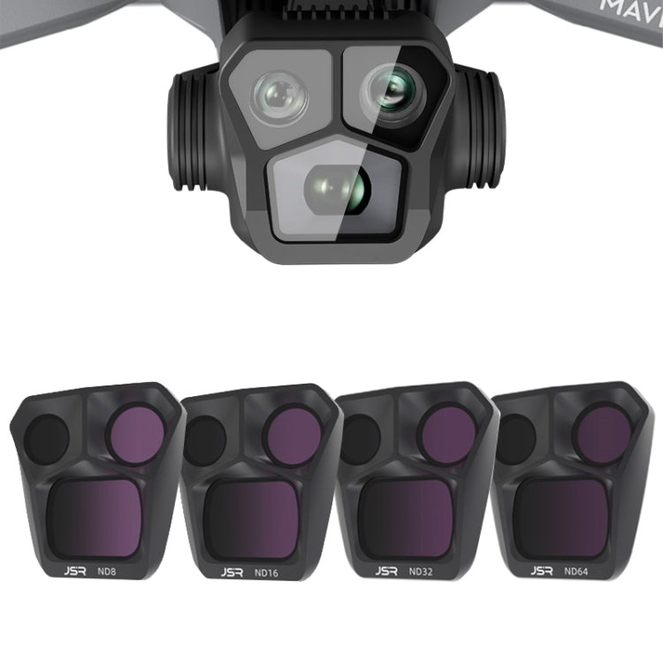 Filtro de lente de densidad JSR GB neutra ND8 ND16 ND32 ND64 Kit para DJI Mavic 3 Pro