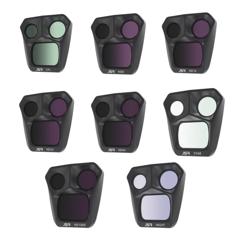Filtro de lente JSR GB 8 en 1 CPL ND8 ND16 ND32 ND64 STAR ND1000 NIGHT para DJI Mavic 3 Pro — imagen 2